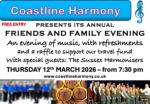 Friends & Family Evening - March 12th 2026